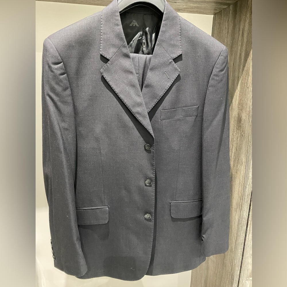 Giorgio Armani Gray Classic Suit